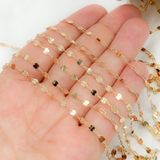Gold Filled Marina and Cable Link Chain